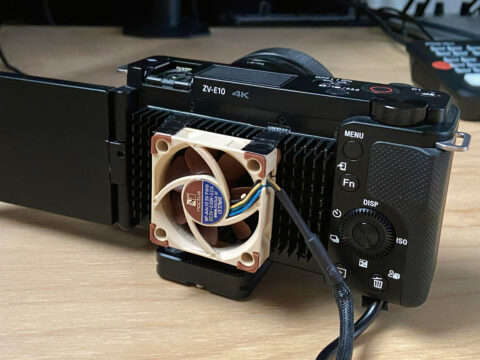 Zv E10 With Heatsinks And Fan On The Back