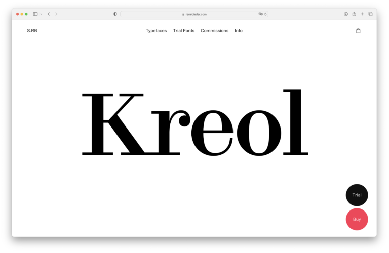 Screenshot Kreol